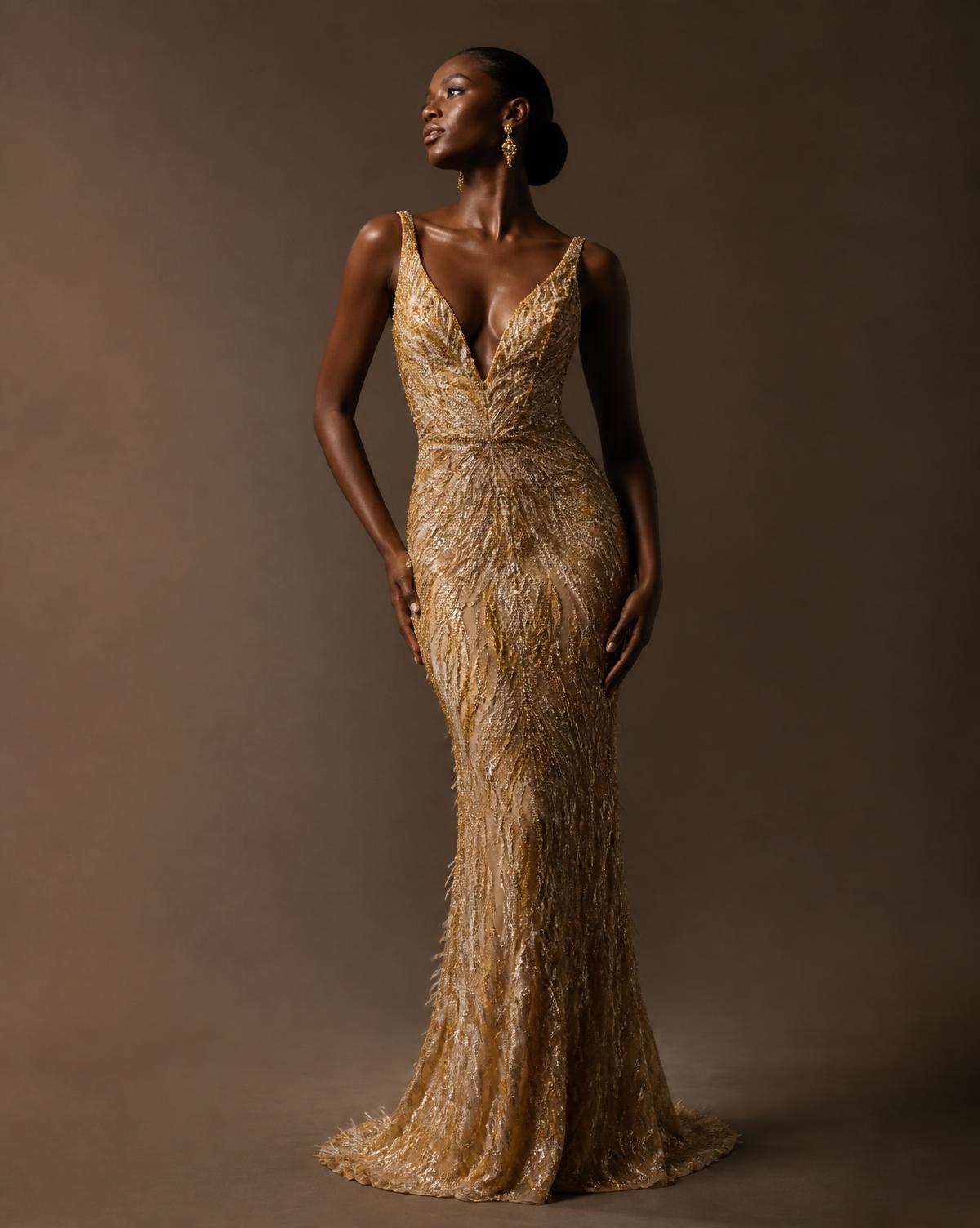 Aurelia Beaded Gown